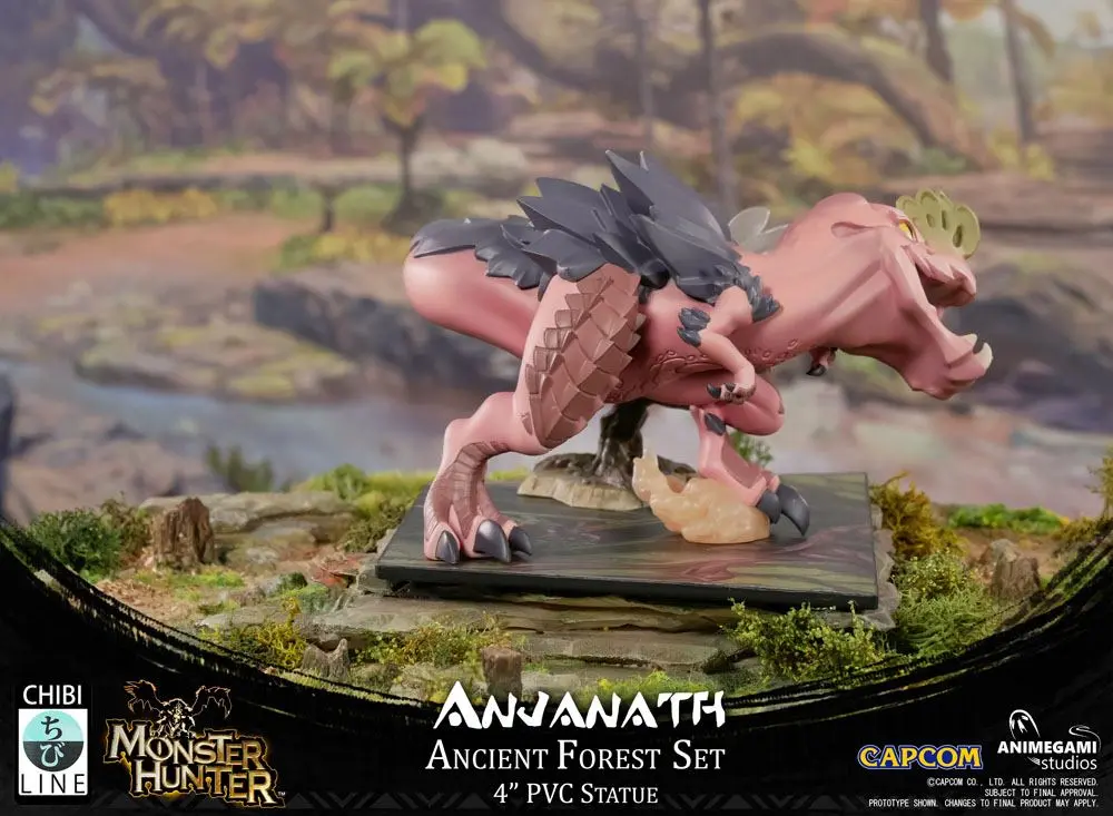 Monster Hunter Anjanath PVC szobor figura 10 cm termékfotó