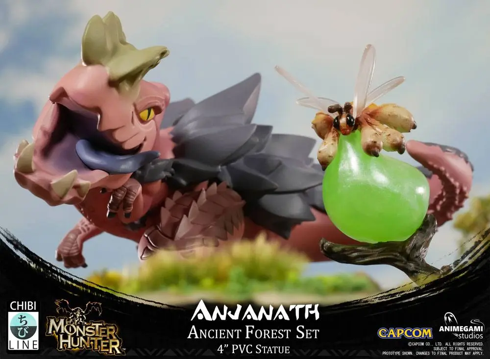 Monster Hunter Anjanath PVC szobor figura 10 cm termékfotó