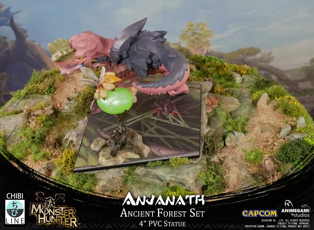 Monster Hunter Anjanath PVC szobor figura 10 cm termékfotó