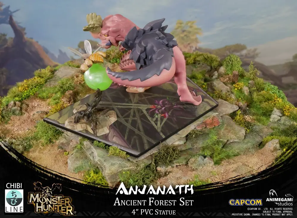 Monster Hunter Anjanath PVC szobor figura 10 cm termékfotó