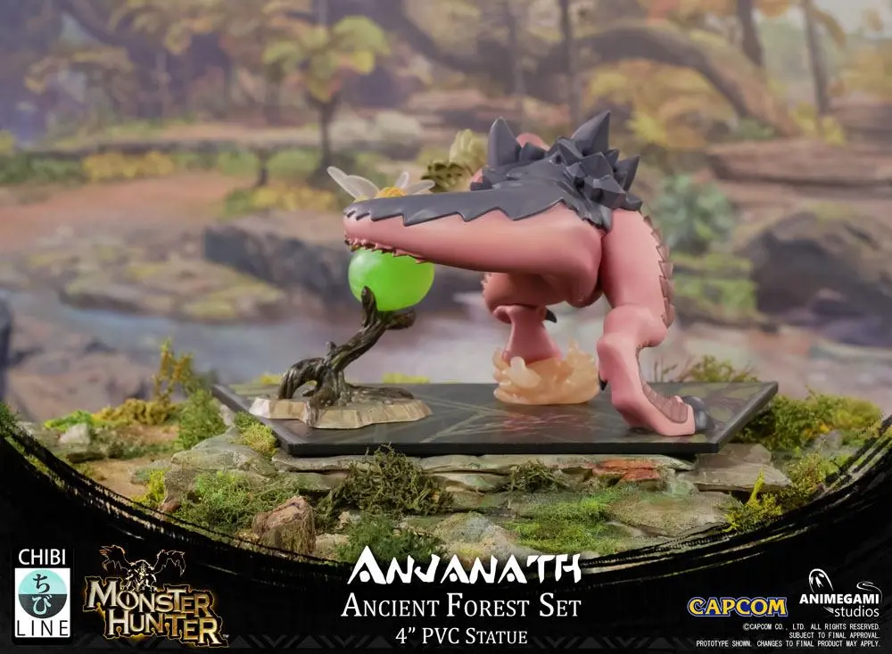 Monster Hunter Anjanath PVC szobor figura 10 cm termékfotó