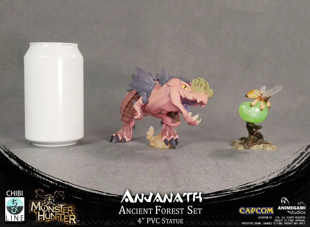 Monster Hunter Anjanath PVC szobor figura 10 cm termékfotó