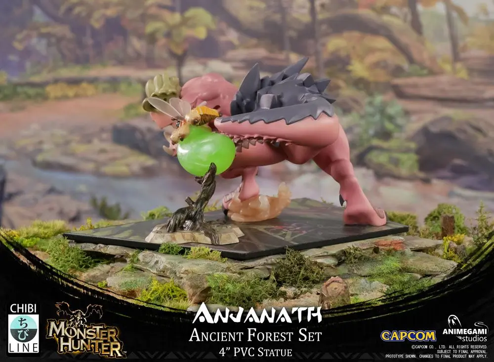 Monster Hunter Anjanath PVC szobor figura 10 cm termékfotó
