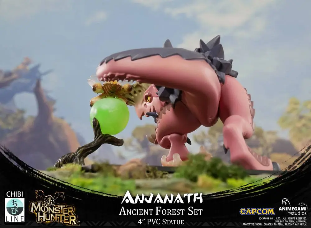 Monster Hunter Anjanath PVC szobor figura 10 cm termékfotó