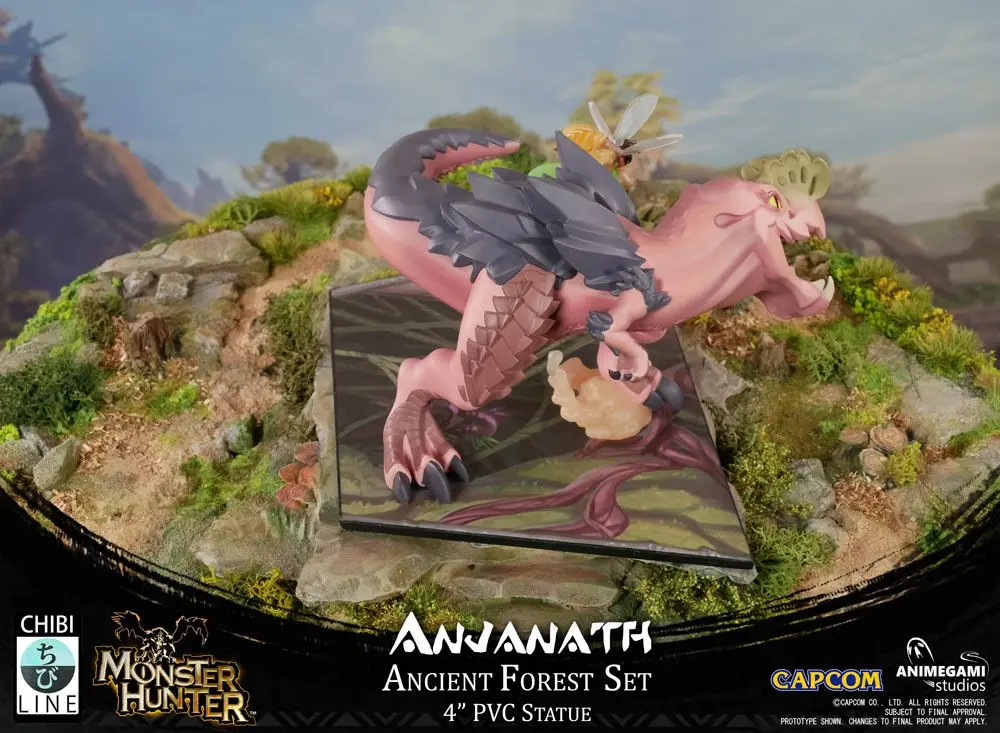Monster Hunter Anjanath PVC szobor figura 10 cm termékfotó