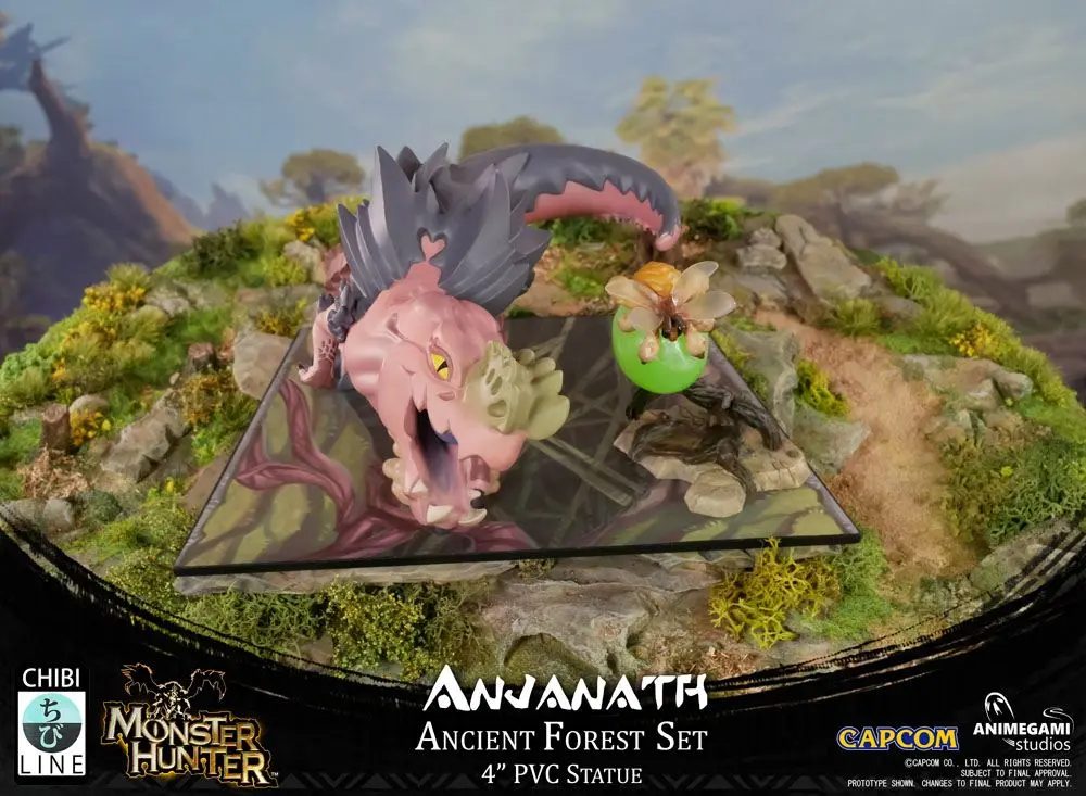Monster Hunter Anjanath PVC szobor figura 10 cm termékfotó