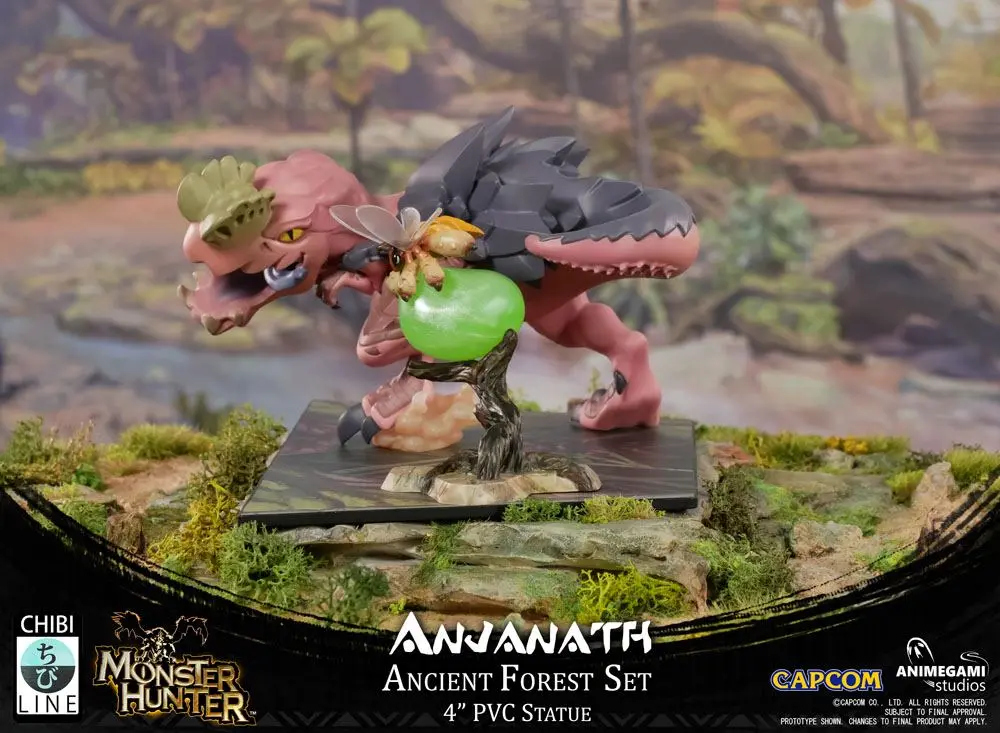 Monster Hunter Anjanath PVC szobor figura 10 cm termékfotó