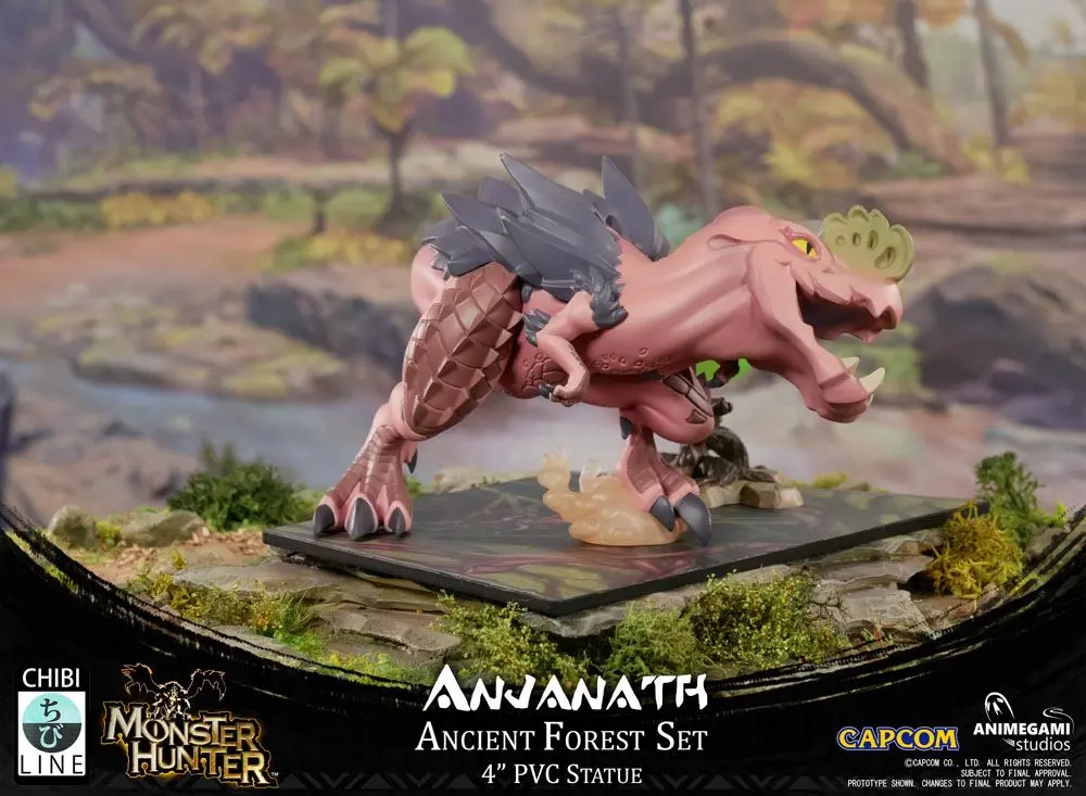 Monster Hunter Anjanath PVC szobor figura 10 cm termékfotó