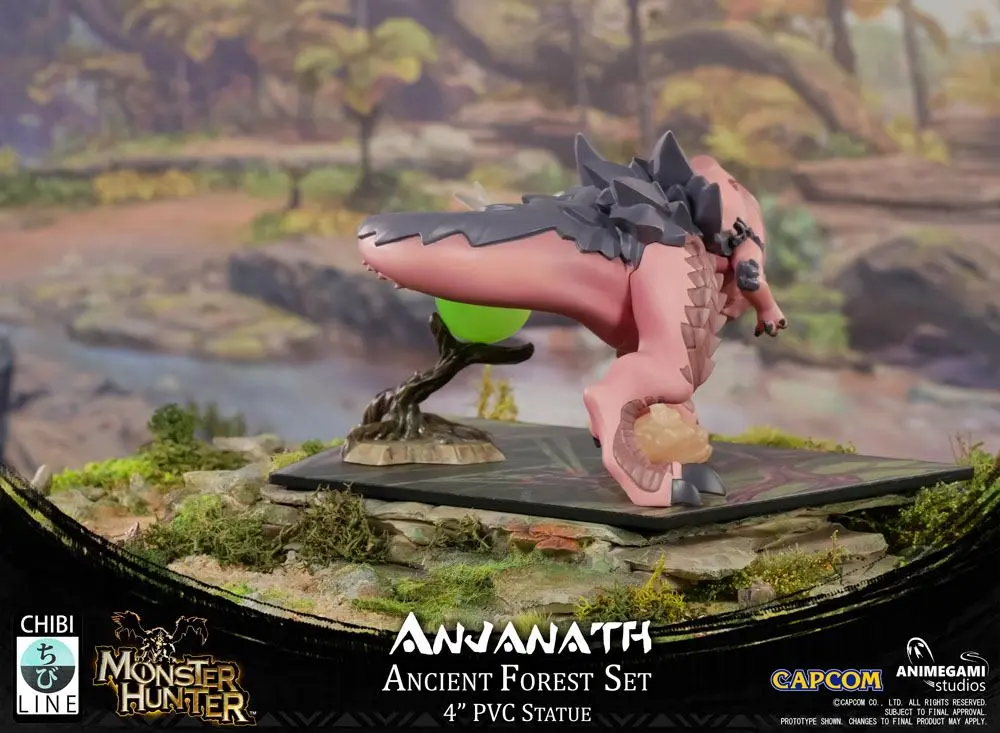 Monster Hunter Anjanath PVC szobor figura 10 cm termékfotó