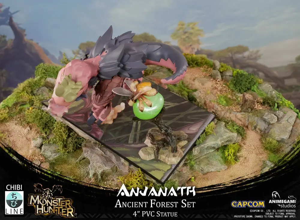 Monster Hunter Anjanath PVC szobor figura 10 cm termékfotó