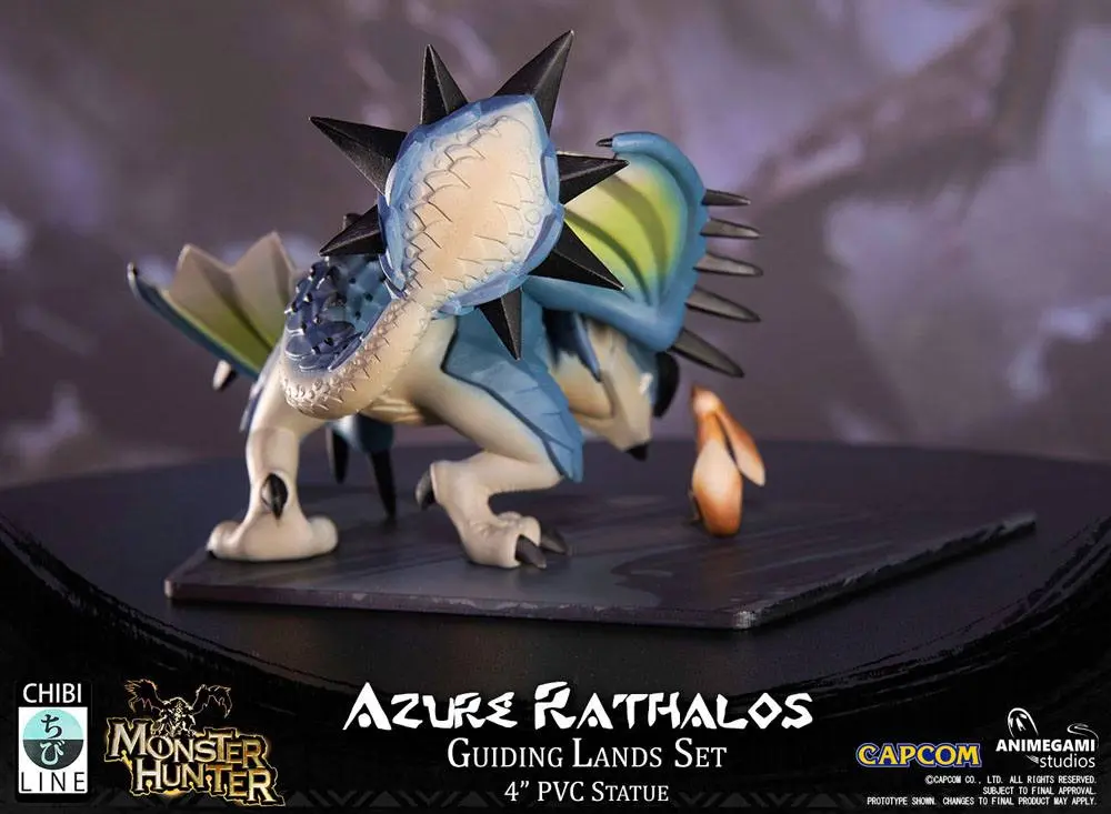 Monster Hunter Azure Rathalos PVC szobor figura 10 cm termékfotó
