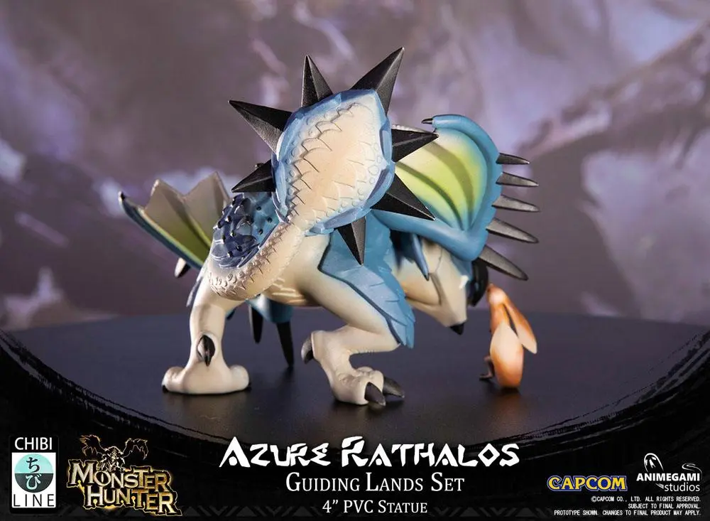 Monster Hunter Azure Rathalos PVC szobor figura 10 cm termékfotó