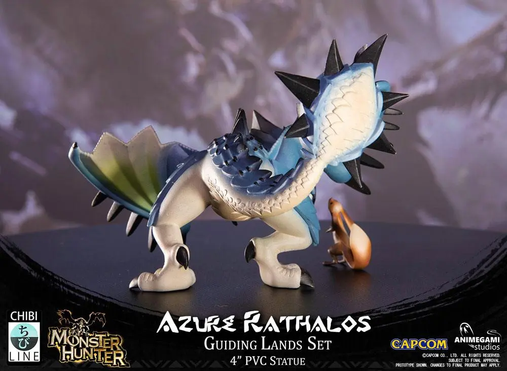 Monster Hunter Azure Rathalos PVC szobor figura 10 cm termékfotó