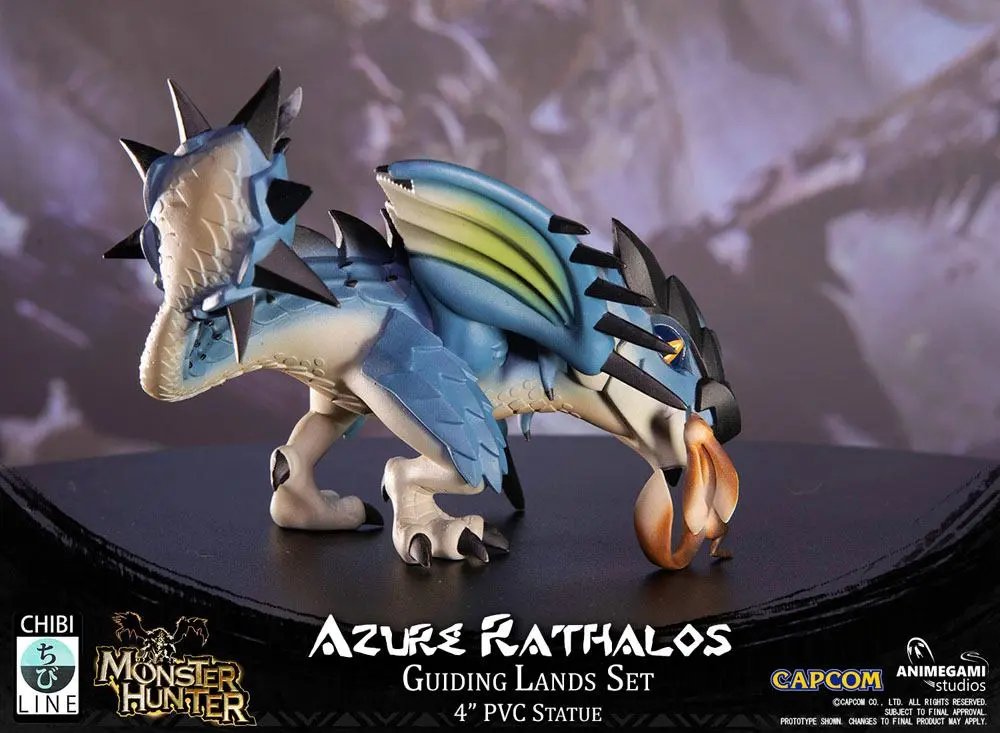 Monster Hunter Azure Rathalos PVC szobor figura 10 cm termékfotó