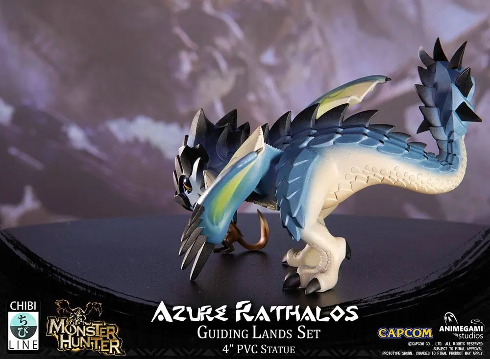 Monster Hunter Azure Rathalos PVC szobor figura 10 cm termékfotó