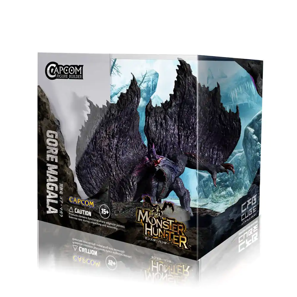 Monster Hunter Builder Cube Gore Magala PVC szobor figura 12 cm termékfotó