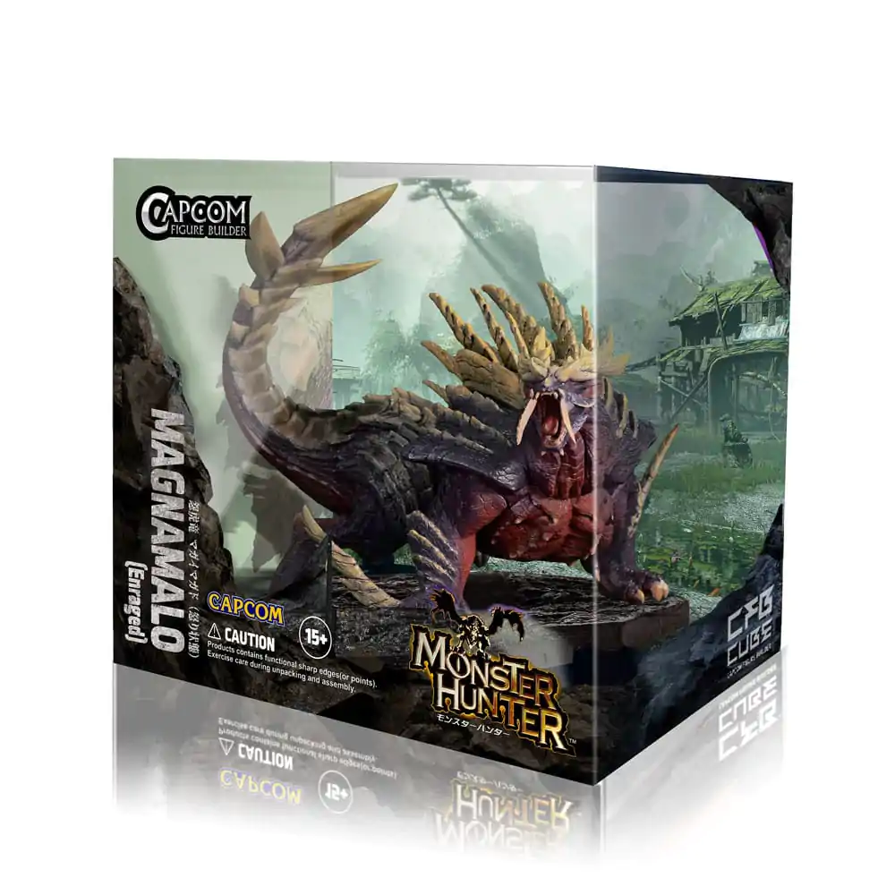 Monster Hunter Builder Cube Magnamalo (Enraged) PVC szobor figura 10 cm termékfotó