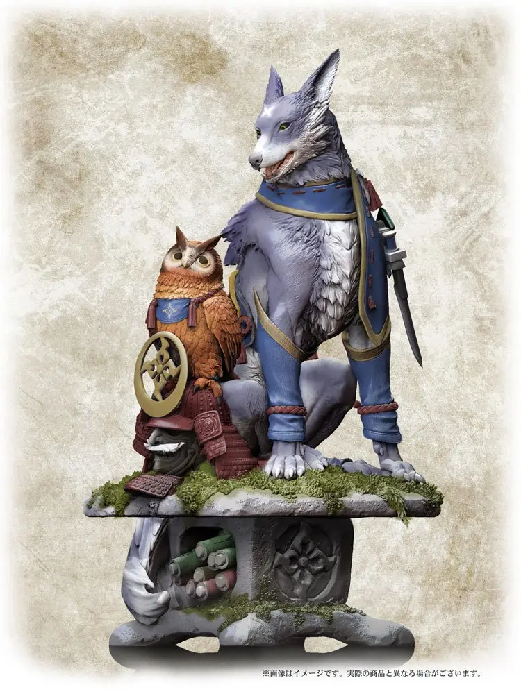 Monster Hunter CFB Creators Model Palamute PVC szobor figura 27 cm termékfotó