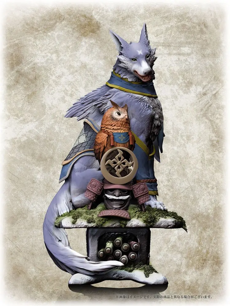 Monster Hunter CFB Creators Model Palamute PVC szobor figura 27 cm termékfotó