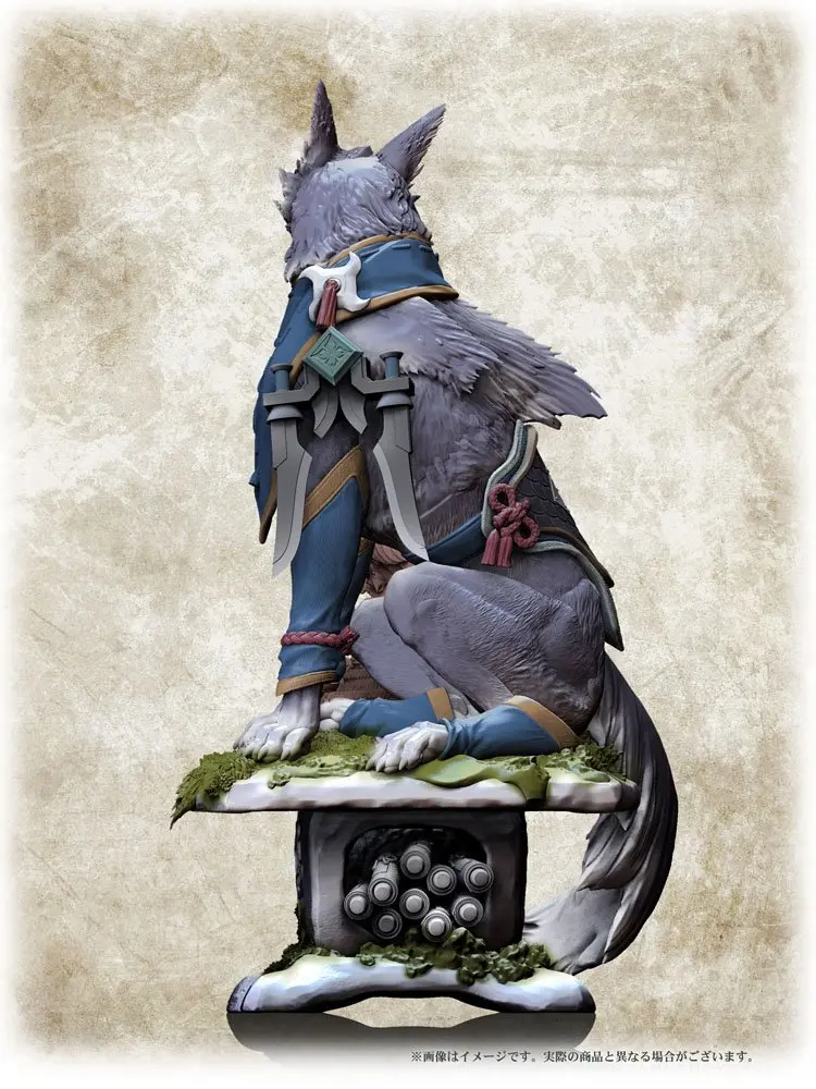 Monster Hunter CFB Creators Model Palamute PVC szobor figura 27 cm termékfotó