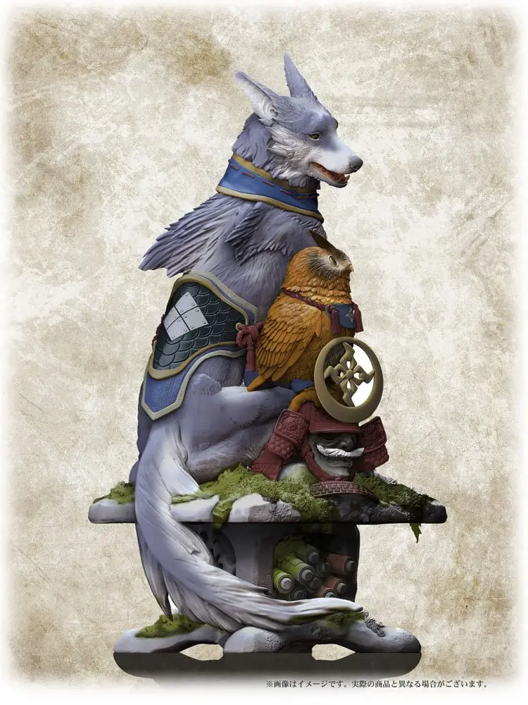 Monster Hunter CFB Creators Model Palamute PVC szobor figura 27 cm termékfotó
