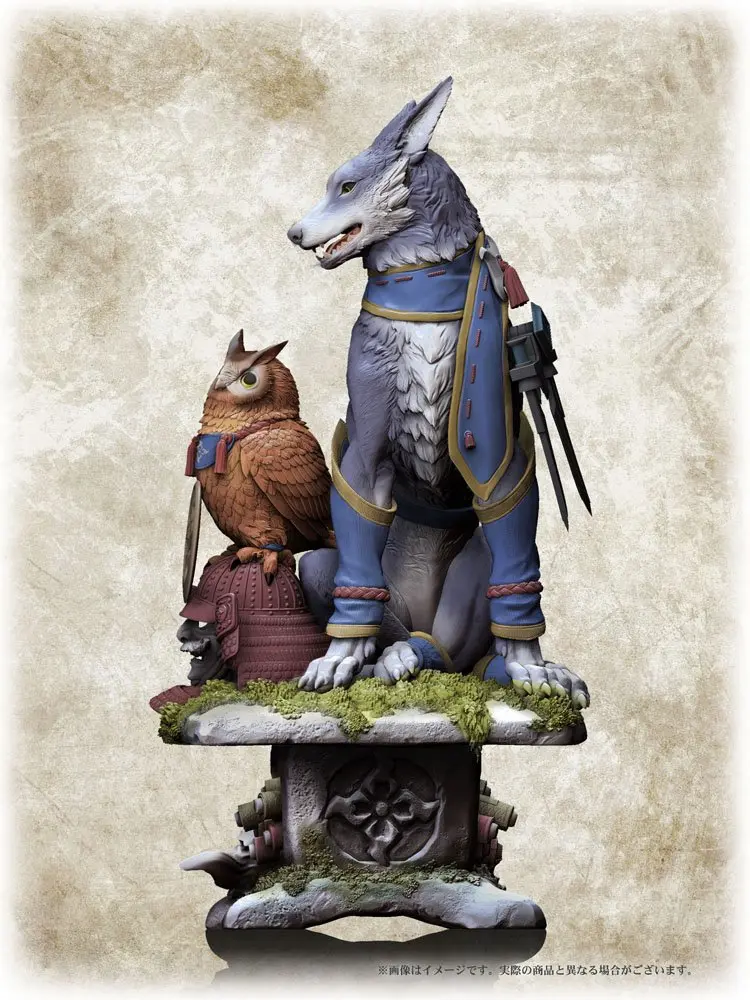 Monster Hunter CFB Creators Model Palamute PVC szobor figura 27 cm termékfotó