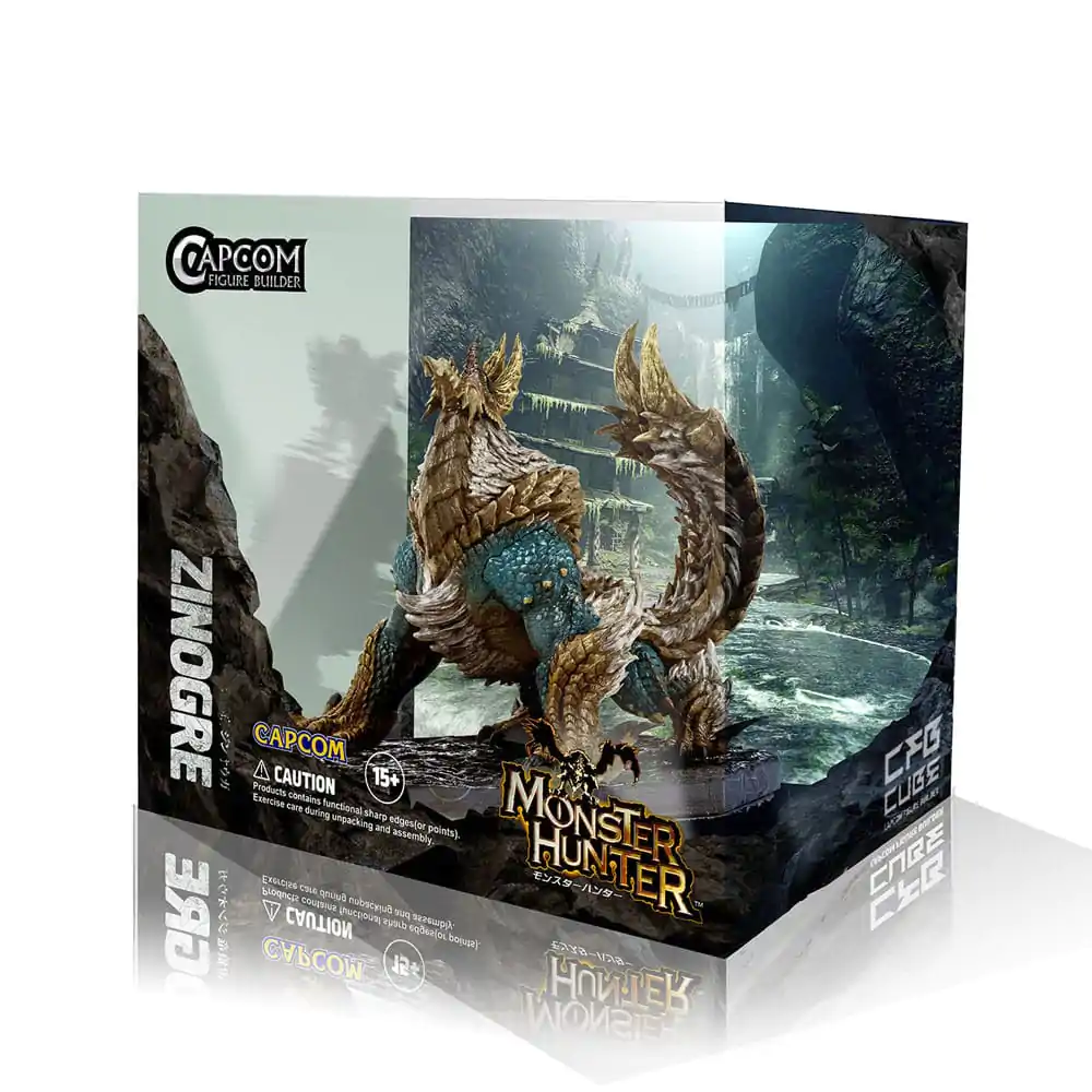 Monster Hunter CFB Creators Model Zinogre PVC szobor figura 10 cm termékfotó