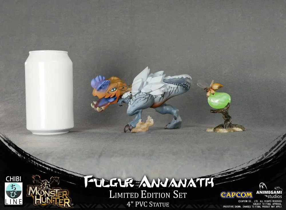 Monster Hunter Fulgur Anjanath PVC szobor figura 10 cm termékfotó