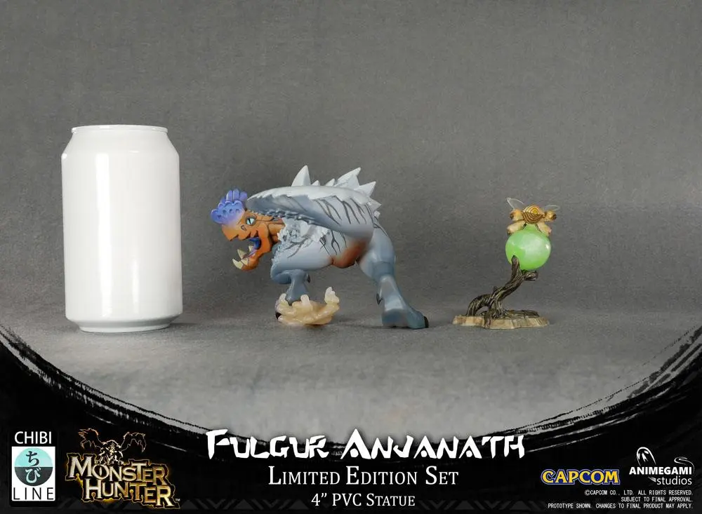 Monster Hunter Fulgur Anjanath PVC szobor figura 10 cm termékfotó