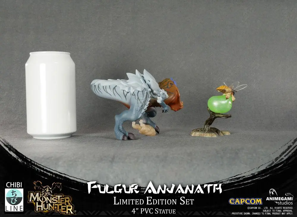 Monster Hunter Fulgur Anjanath PVC szobor figura 10 cm termékfotó