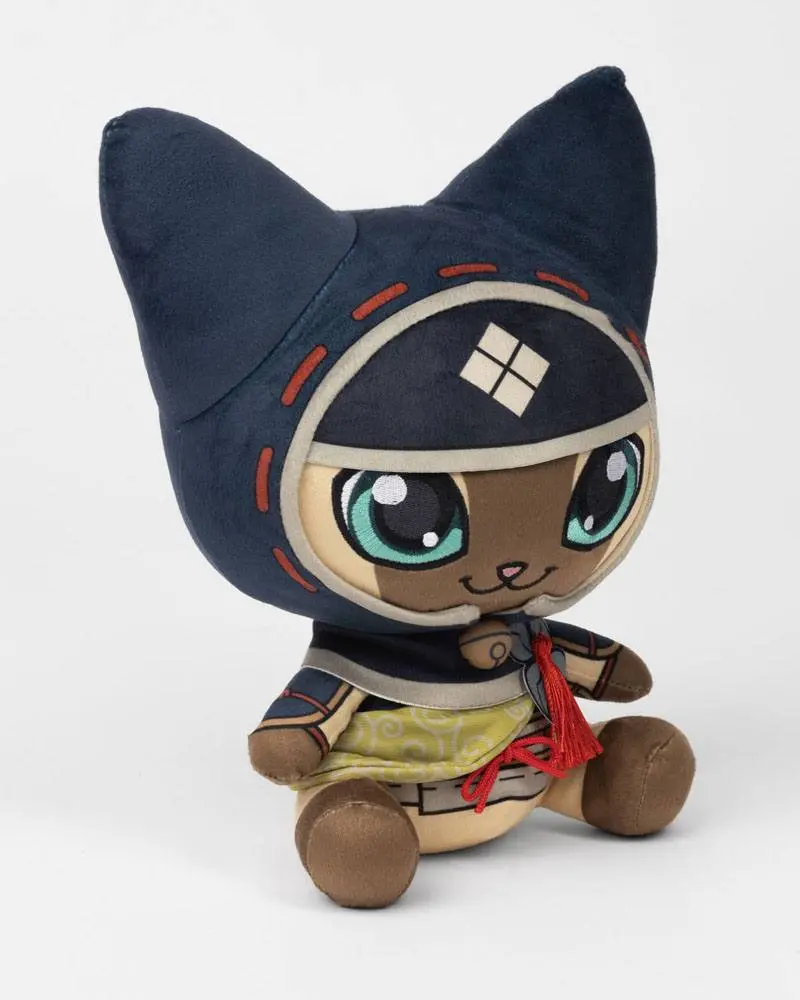 Monster Hunter Kamura Palico plüss figura 28 cm termékfotó