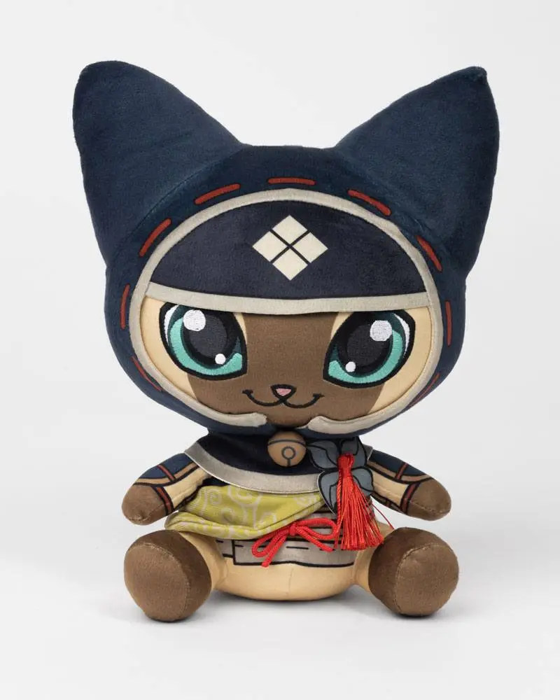 Monster Hunter Kamura Palico plüss figura 28 cm termékfotó