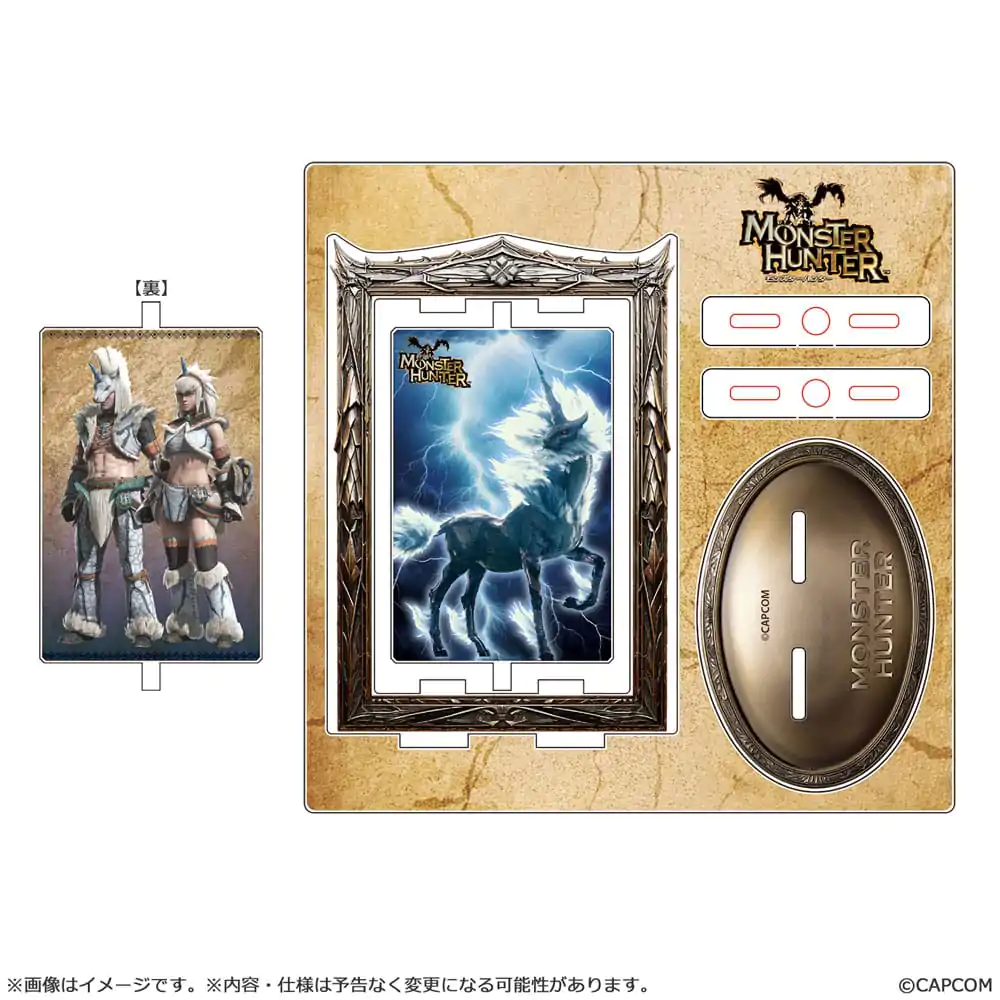 Monster Hunter Kirin Rotating akril figura 14 cm termékfotó
