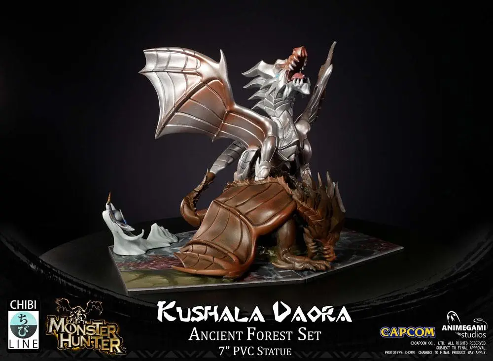Monster Hunter Kushala Daora PVC szobor figura 17 cm termékfotó
