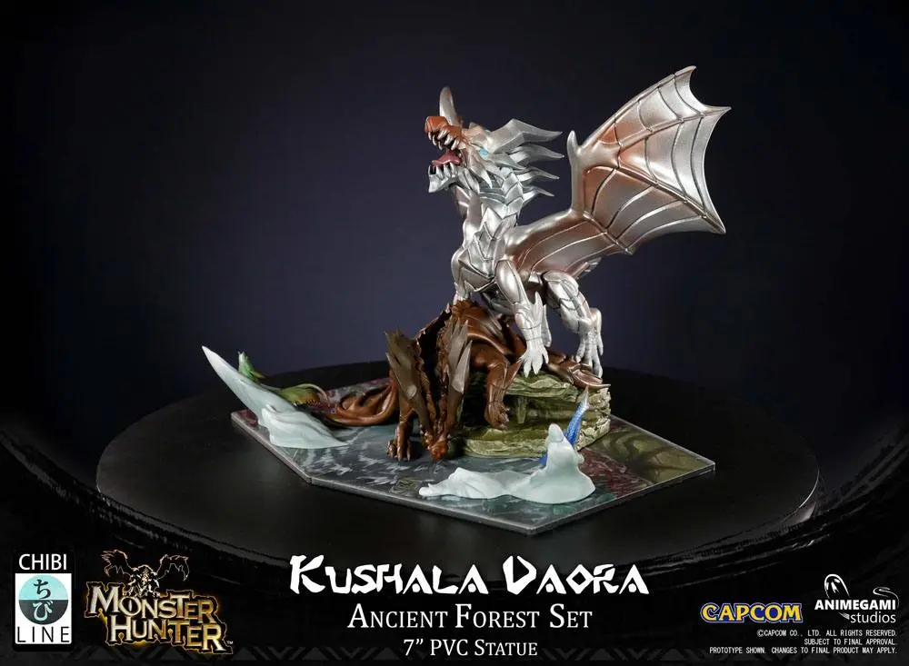 Monster Hunter Kushala Daora PVC szobor figura 17 cm termékfotó