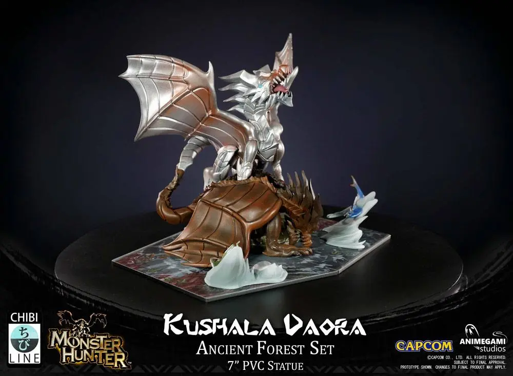 Monster Hunter Kushala Daora PVC szobor figura 17 cm termékfotó