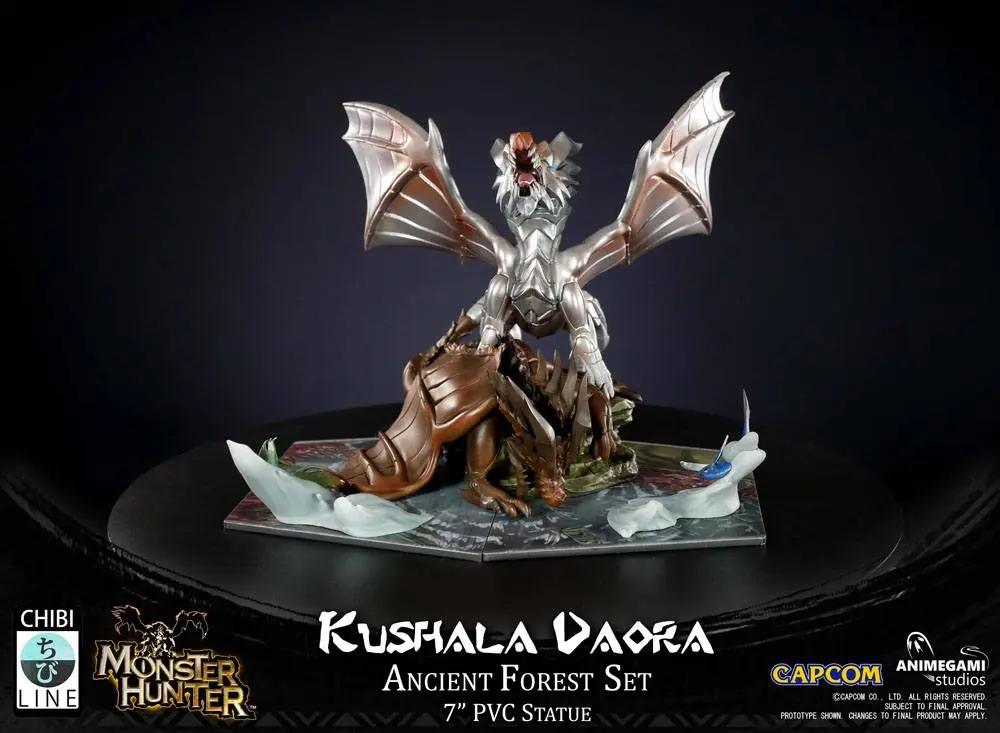 Monster Hunter Kushala Daora PVC szobor figura 17 cm termékfotó
