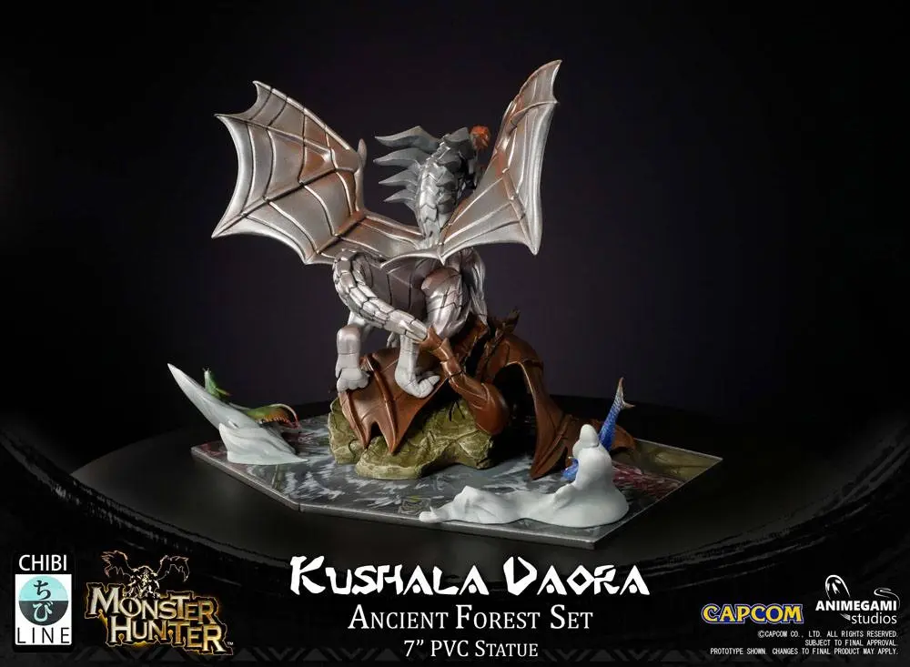 Monster Hunter Kushala Daora PVC szobor figura 17 cm termékfotó