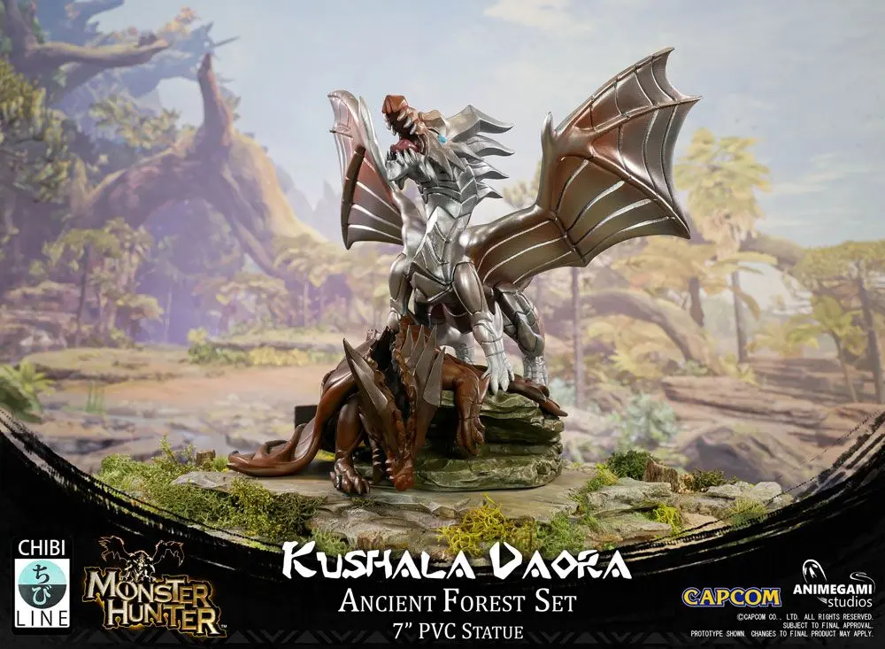 Monster Hunter Kushala Daora PVC szobor figura 17 cm termékfotó