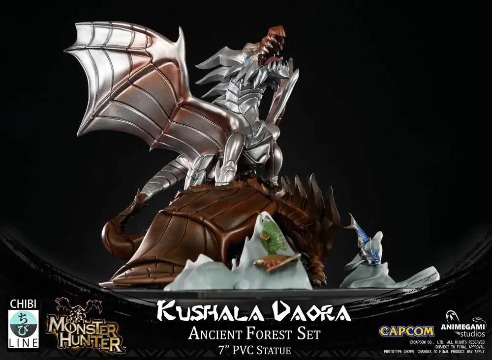 Monster Hunter Kushala Daora PVC szobor figura 17 cm termékfotó