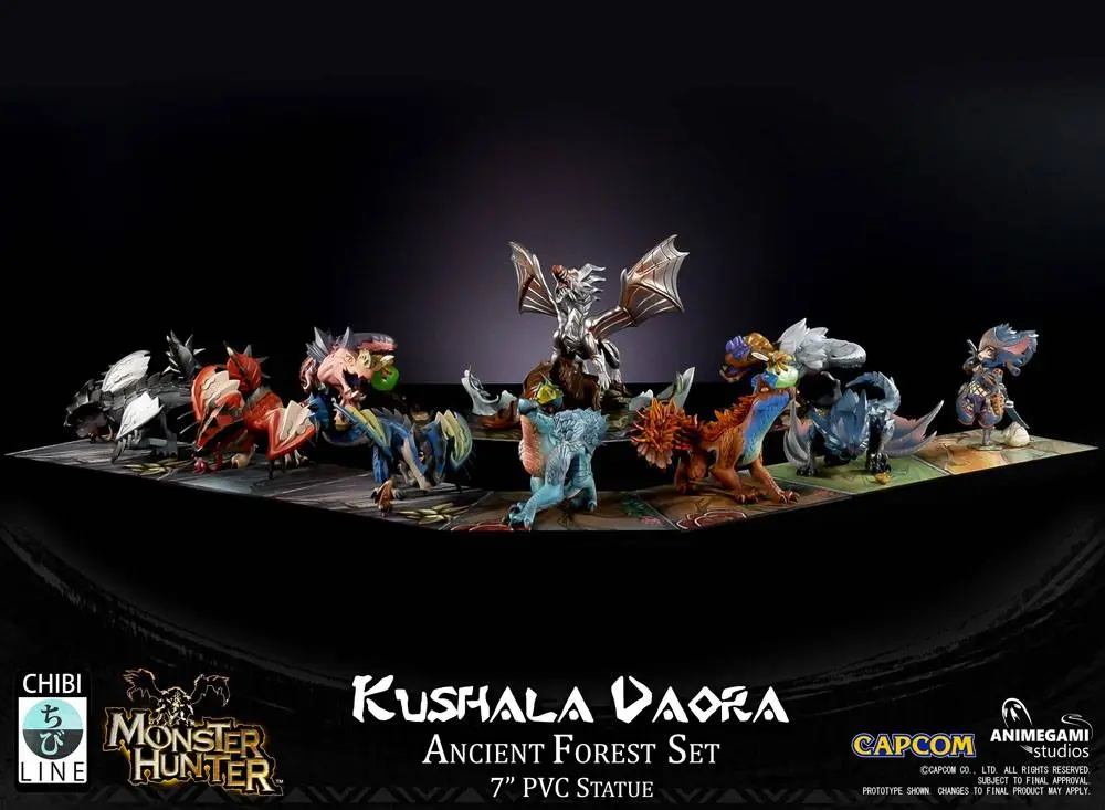 Monster Hunter Kushala Daora PVC szobor figura 17 cm termékfotó