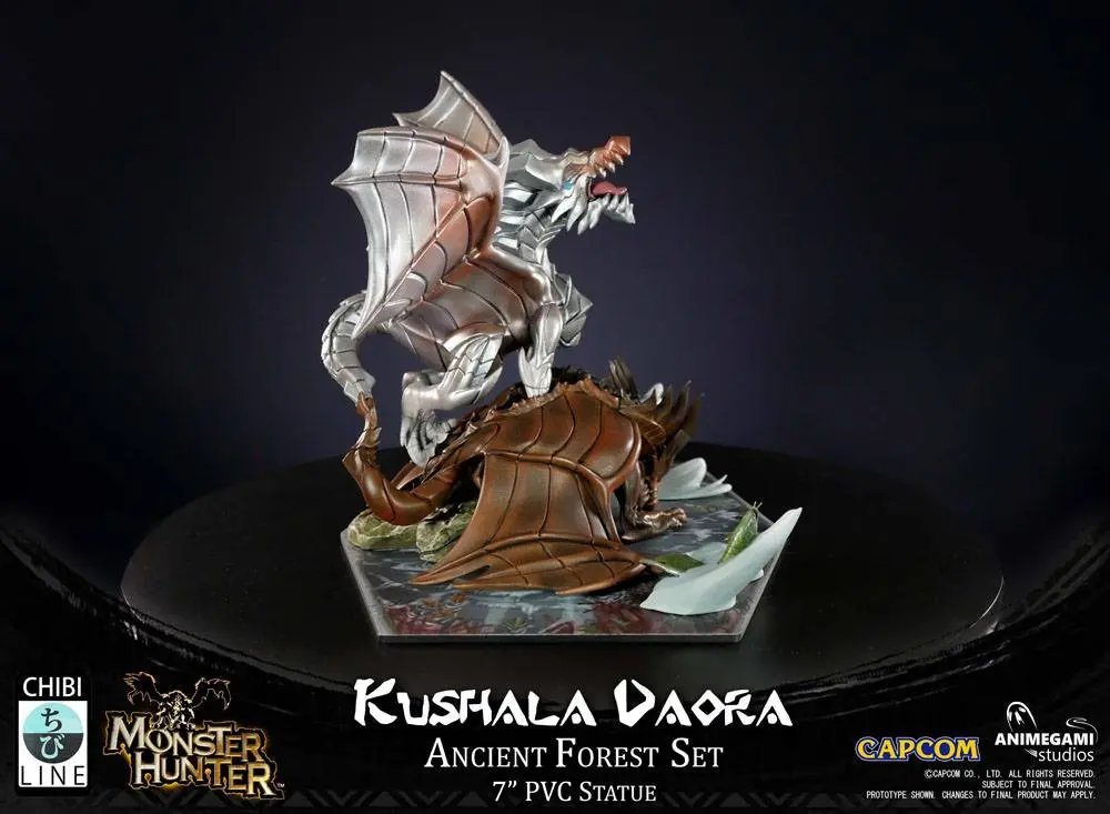 Monster Hunter Kushala Daora PVC szobor figura 17 cm termékfotó