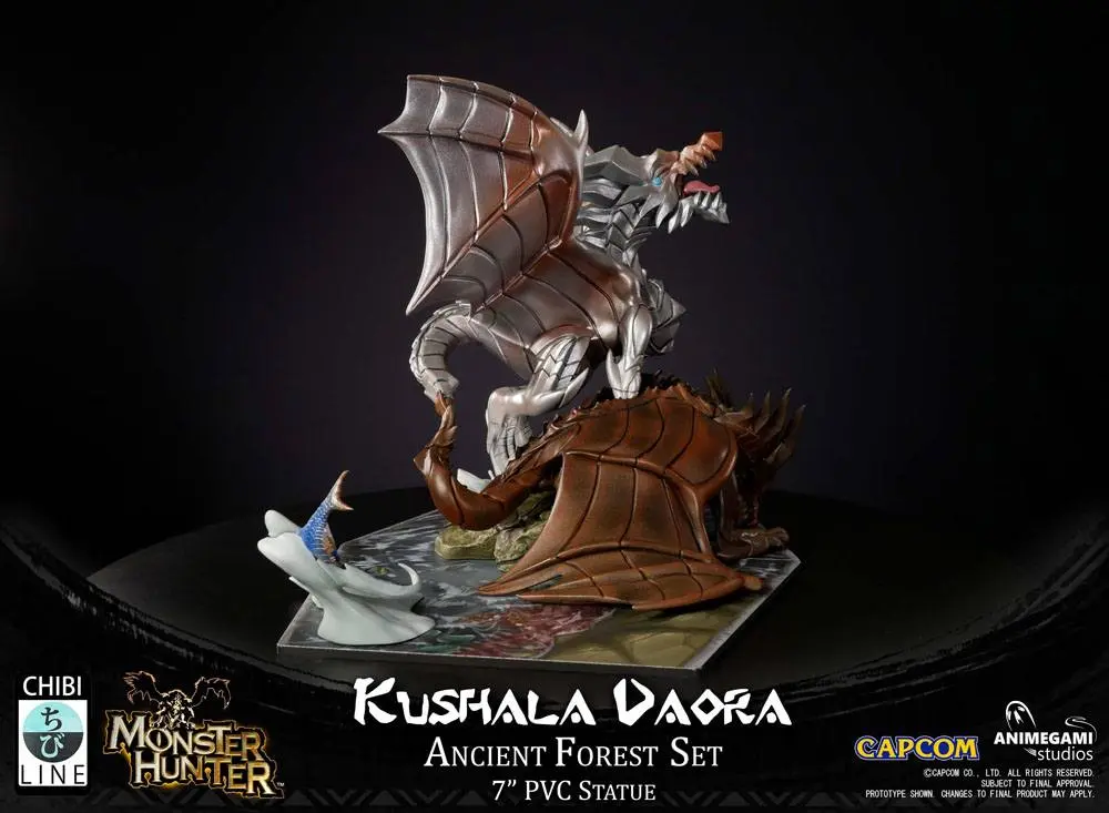 Monster Hunter Kushala Daora PVC szobor figura 17 cm termékfotó