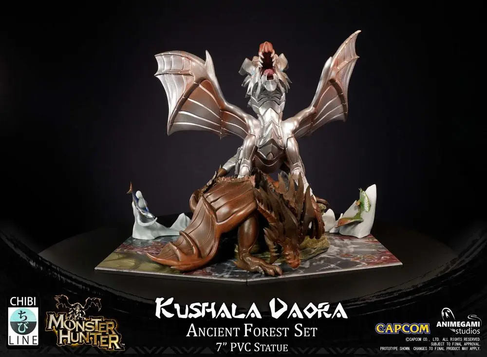 Monster Hunter Kushala Daora PVC szobor figura 17 cm termékfotó