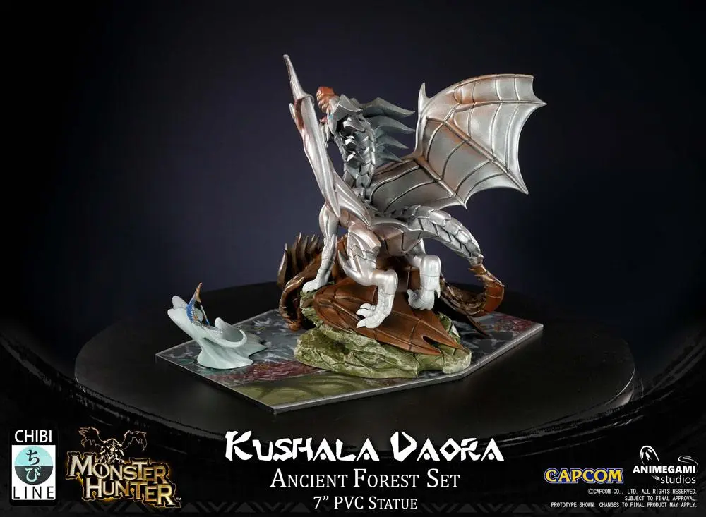 Monster Hunter Kushala Daora PVC szobor figura 17 cm termékfotó