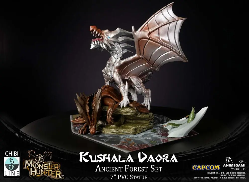 Monster Hunter Kushala Daora PVC szobor figura 17 cm termékfotó