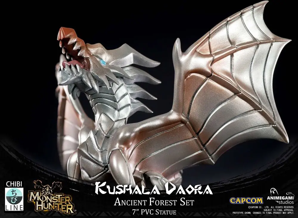 Monster Hunter Kushala Daora PVC szobor figura 17 cm termékfotó