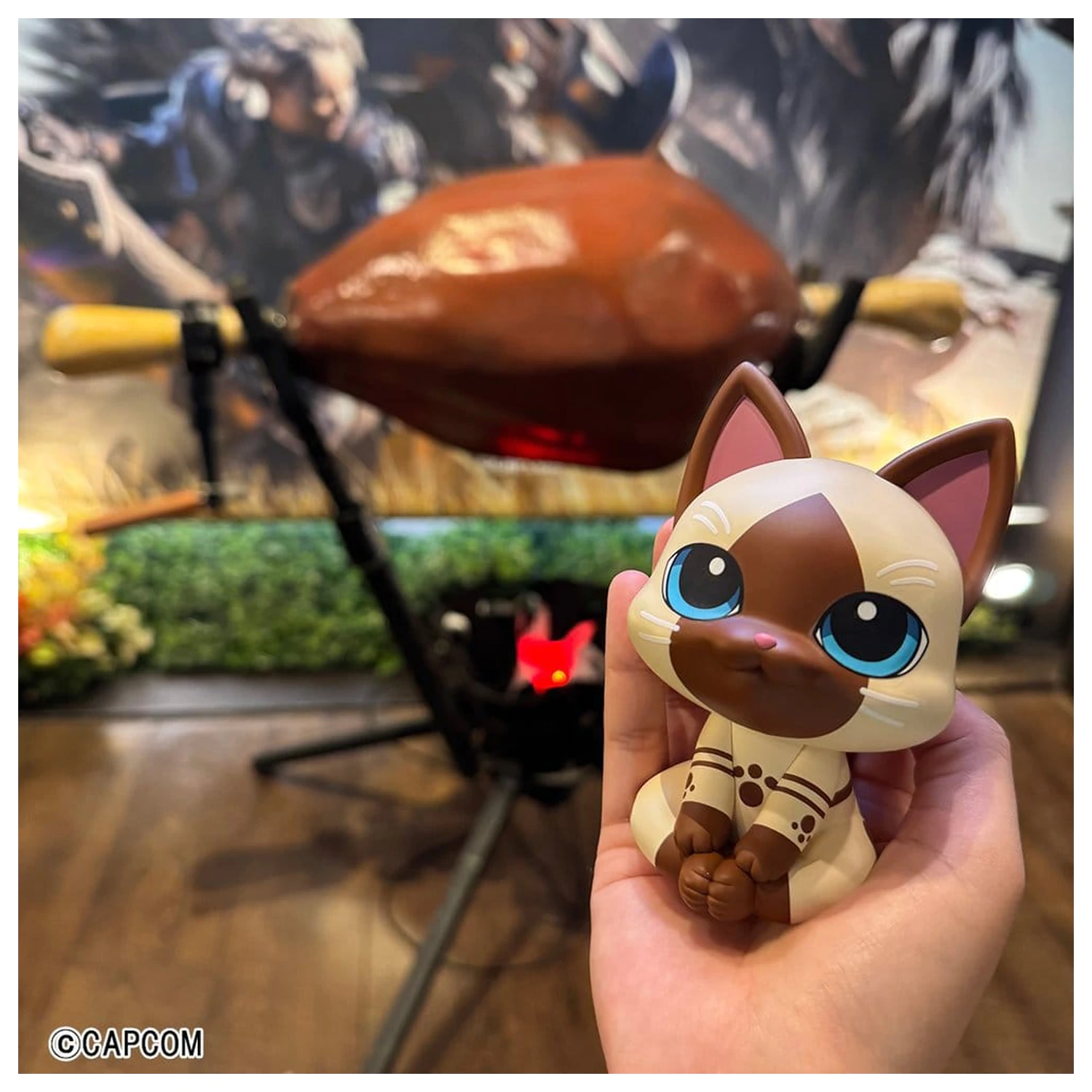 Monster Hunter Look Up PVC figura Airou 11 cm termékfotó