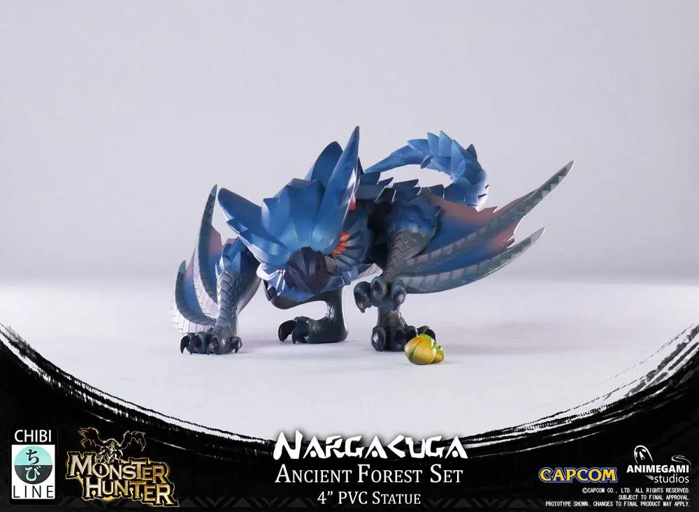 Monster Hunter PVC Nargacuga szobor figura 10 cm termékfotó