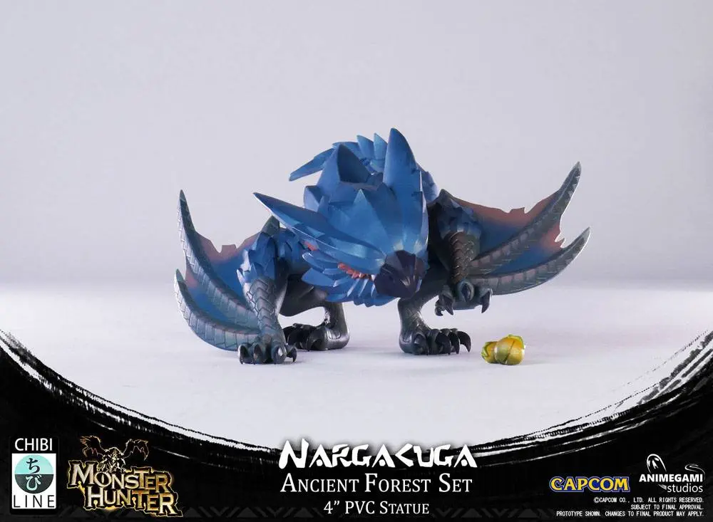 Monster Hunter PVC Nargacuga szobor figura 10 cm termékfotó